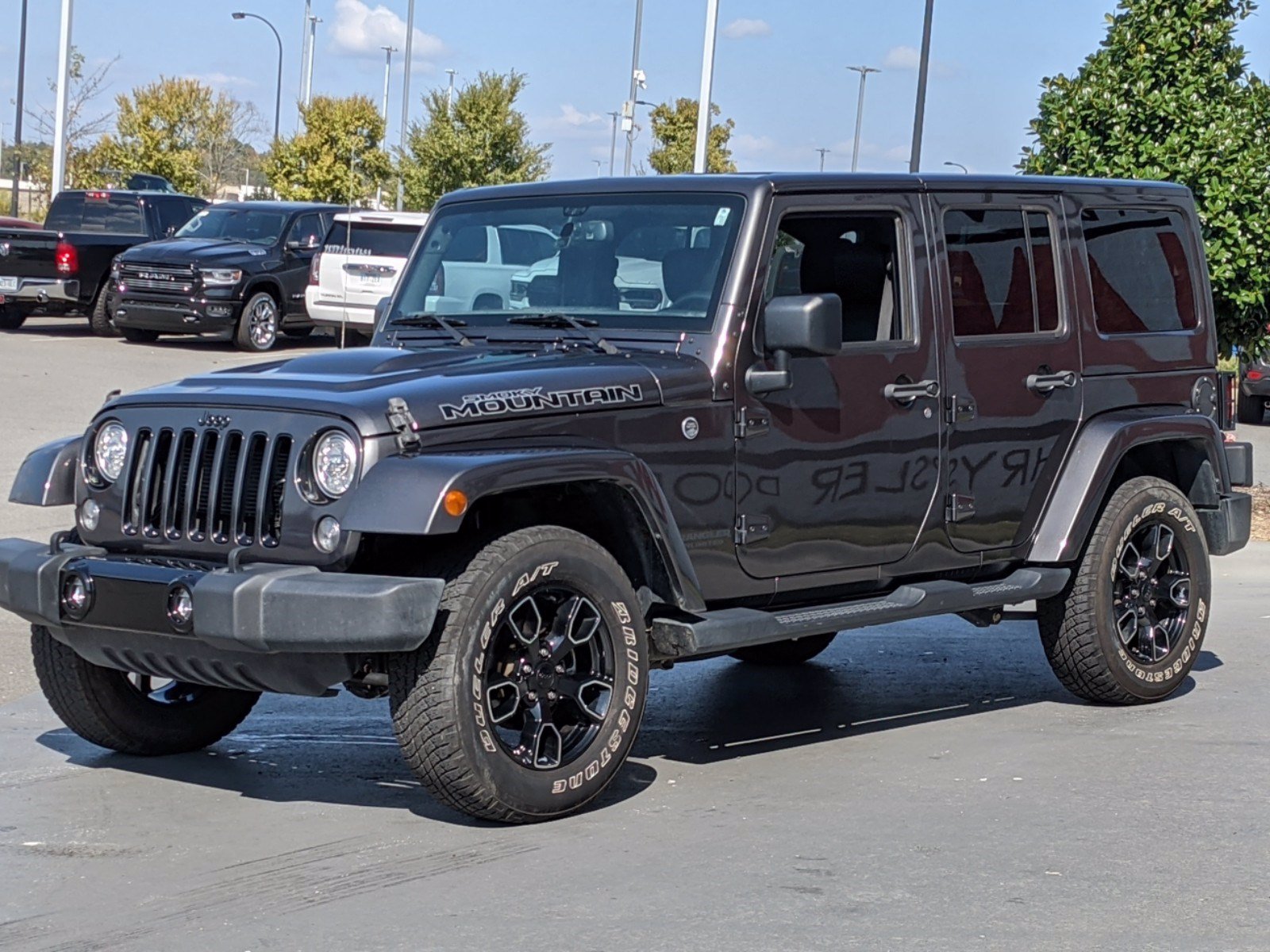 Pre-Owned 2017 Jeep Wrangler Unlimited Smoky Mountain Convertible in ...